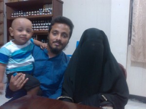 Rabeya and her family
